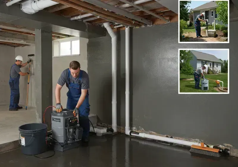 Basement Waterproofing and Flood Prevention process in Cullman County, AL